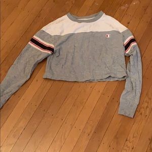 Long Sleeve Tee/Crop Top from Champion